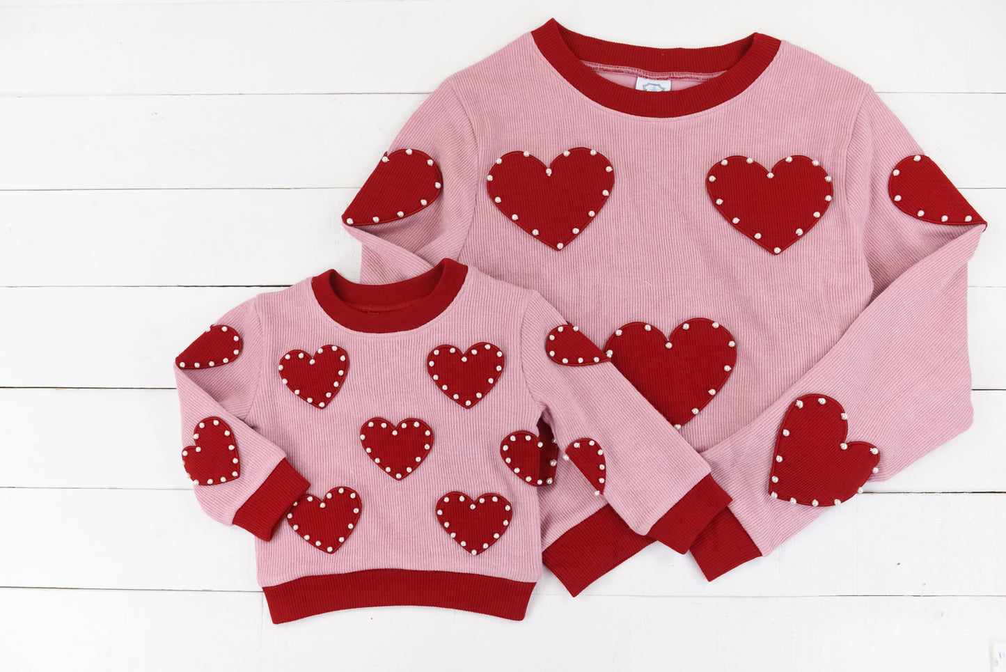 Be Mine Heart Mom Sweater