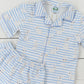 My Little Bunny Blue Button 2pc Pajama