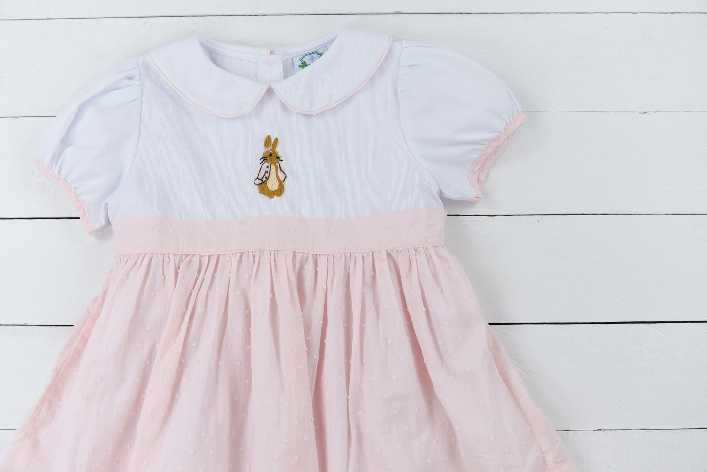 Swiss Dot Rabbit Dress