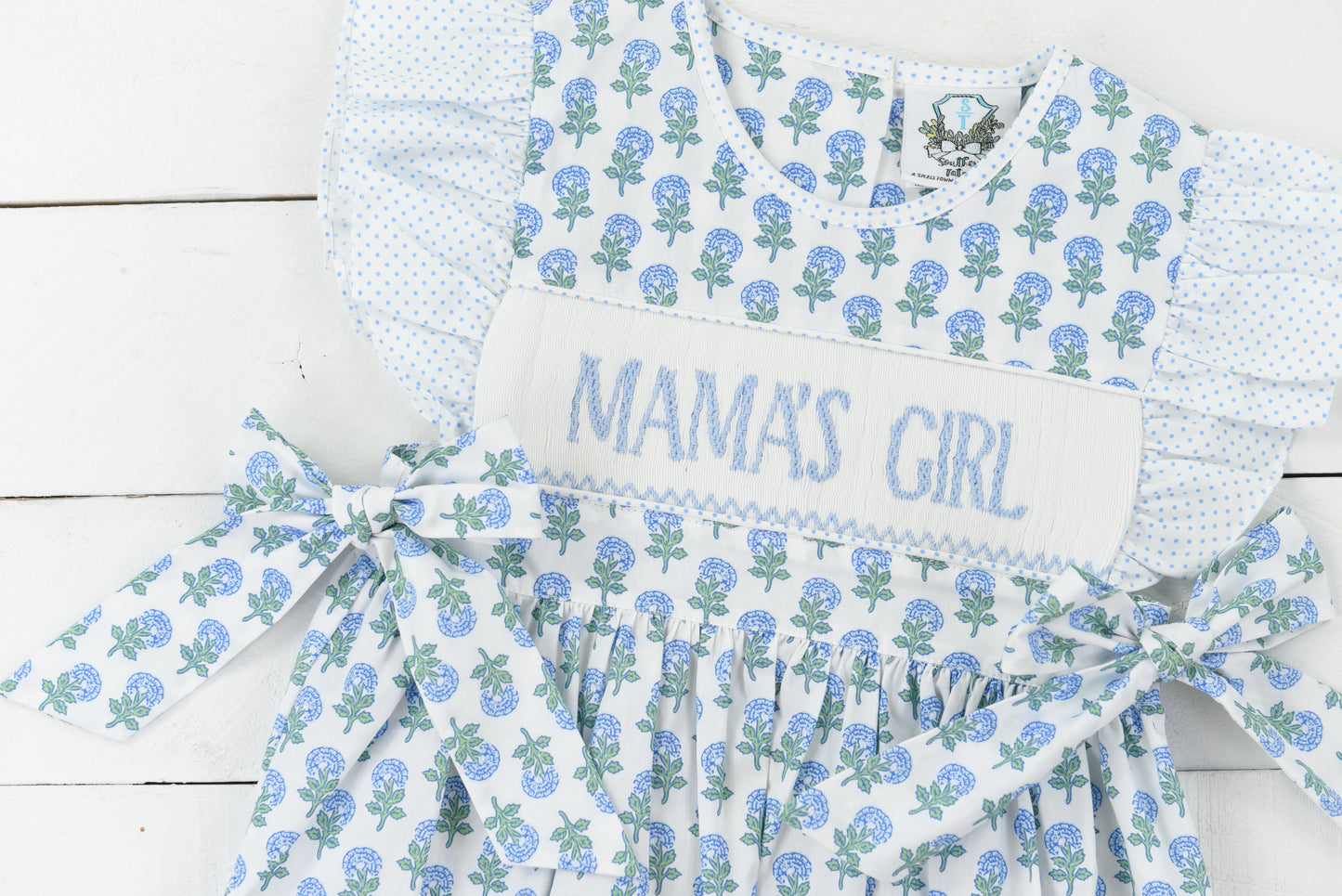 Mama's Girl Hydrangea Dress