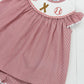 Smocked Baseball Girl Short Set