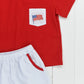 Flying Freedom Boy Short Set