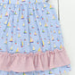A Day At Sea Girl Short Set