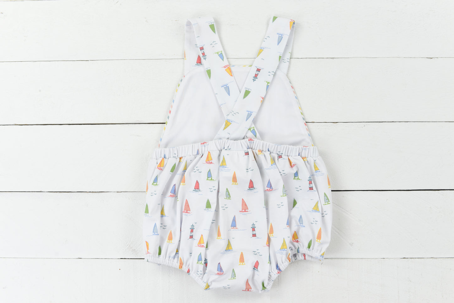 PO99: Tiny Sails Boys Sunsuit