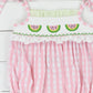 Smocked Watermelon Girl Bubble