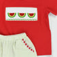 Smocked Watermelon Boy Short Set