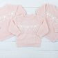 Light Pink Bow Sweater