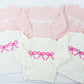 Light Pink Bow Sweater