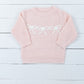 Light Pink Bow Sweater