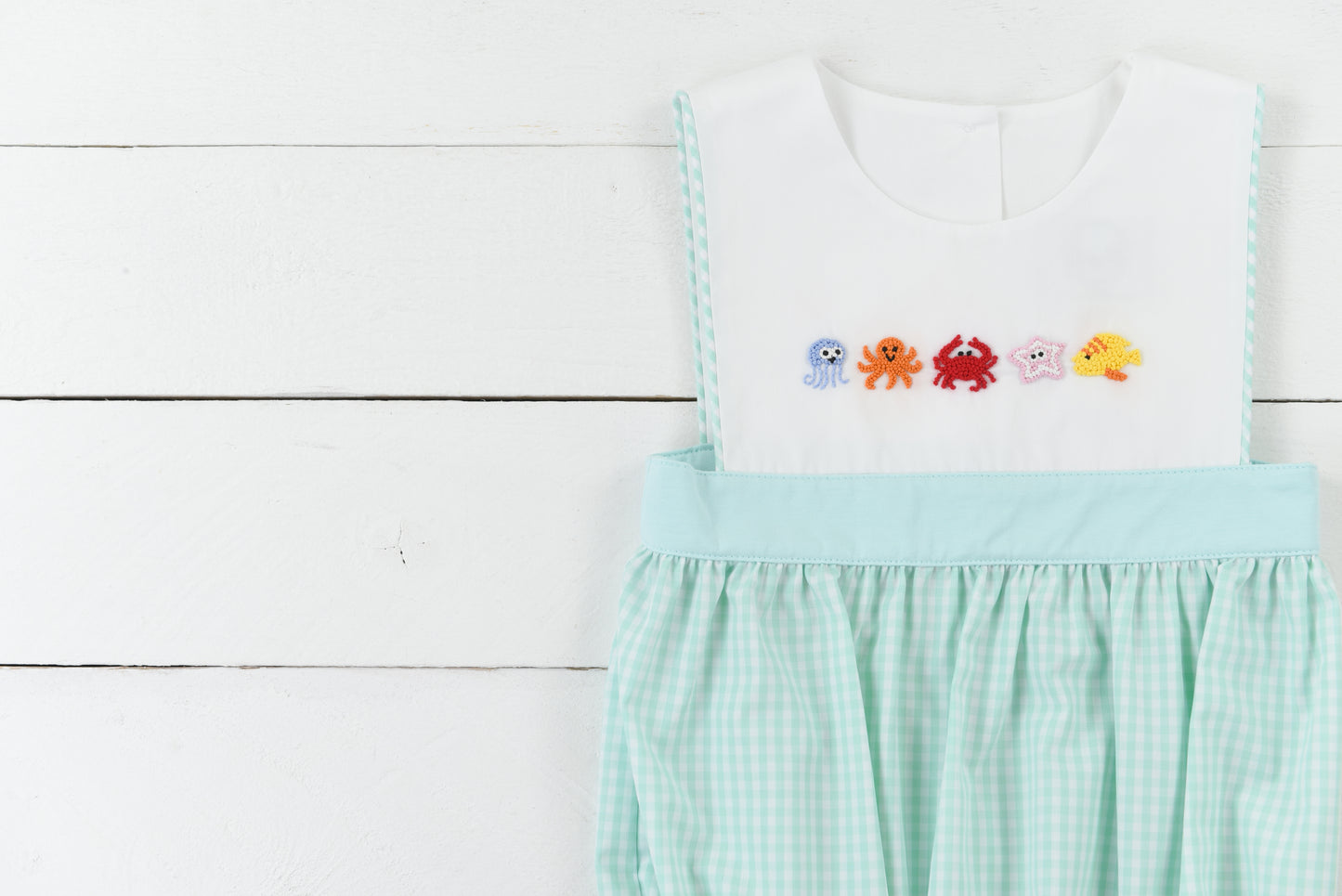 Under the Sea French Knot Boys Bubble