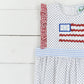 USA Flag Girls Bubble