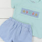Smocked Seashell Short Set