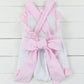 Classic Shadow Stitch Bow Sunsuit