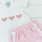 French Knot Bow Short Set