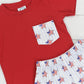 Land of the Free Boy Short Set