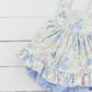 Yellow Simple Floral Bloomer Set