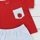 An Apple A Day Boys Short Set