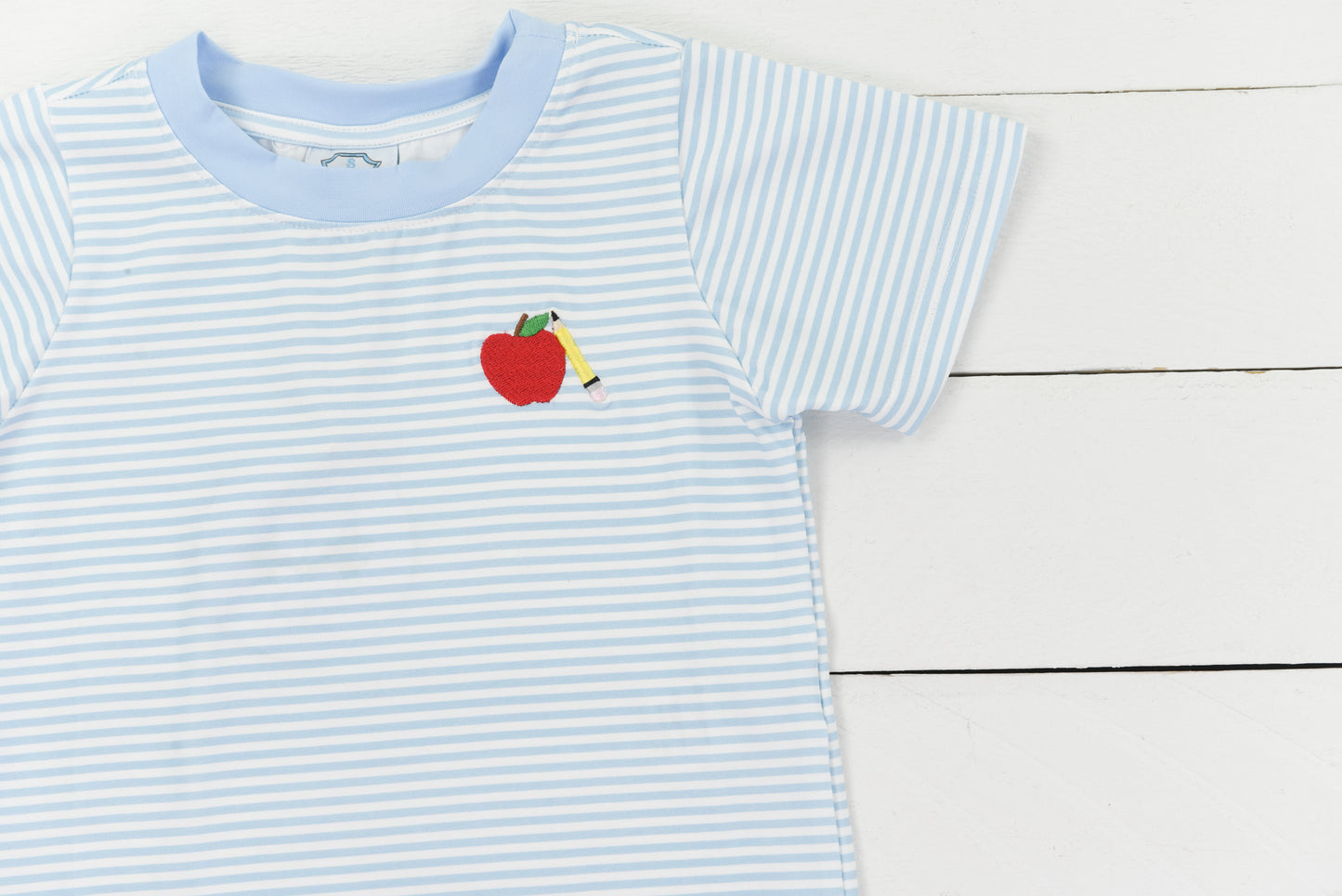 Boy Basic Stripe Apple Shirt Only