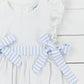 Blue Bitty Dot Girl Bubble