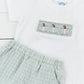 White Pumpkin Smock Short Set