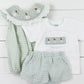 White Pumpkin Smock Short Set