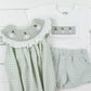 White Pumpkin Smock Girl Bubble