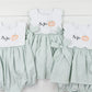 P is for Pumpkin Skirted Bubble