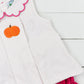 Pink Bitty Dot Pumpkin Diaper Set