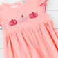 Cute & Colorful Knit Pumpkin Girls Bubble