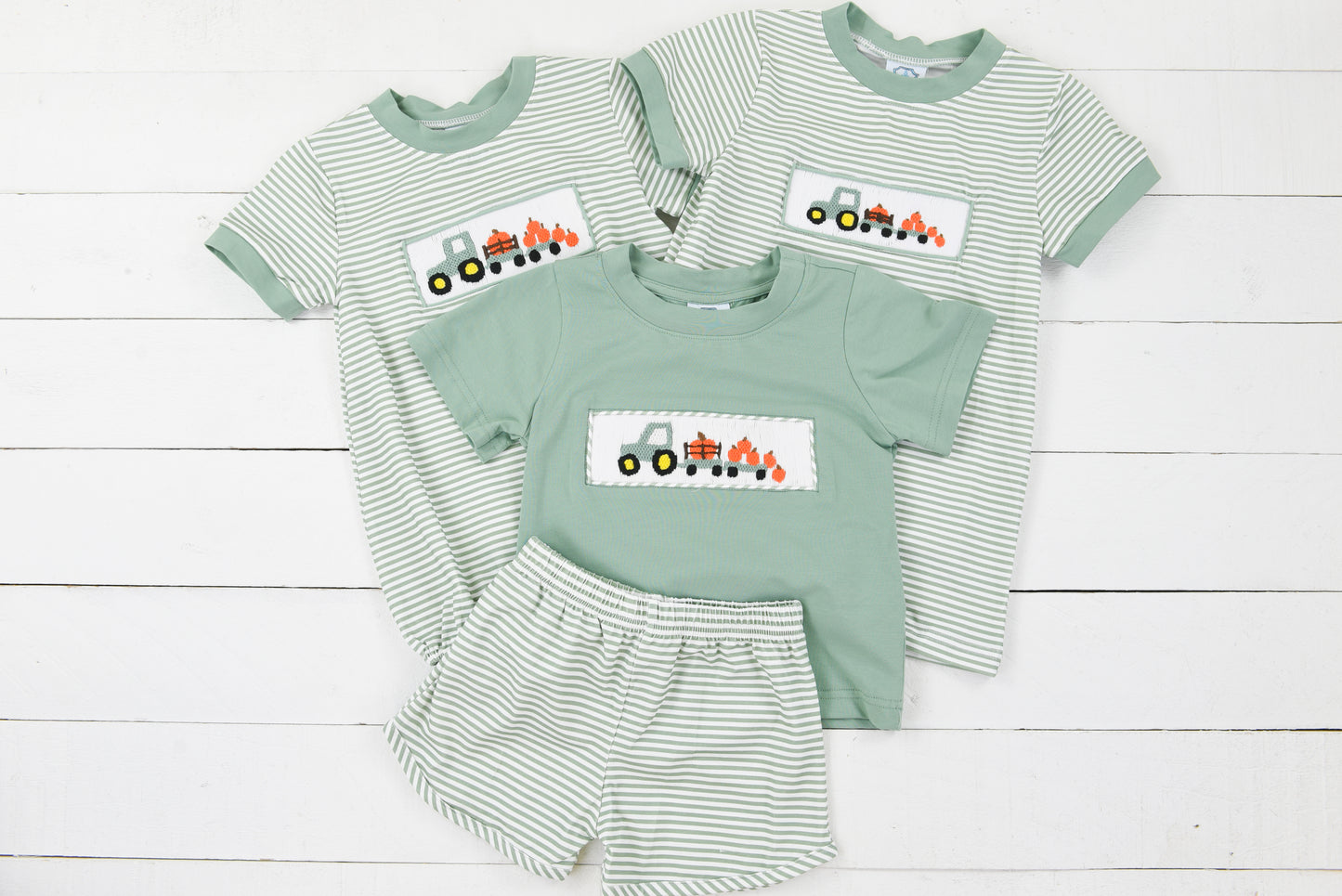 Tractor Haul Boy Romper