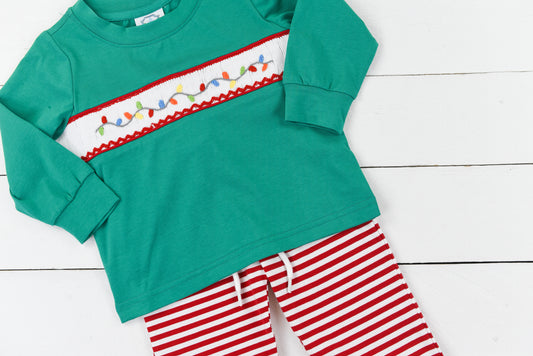 Twinkle Lights Boy Jogger Set