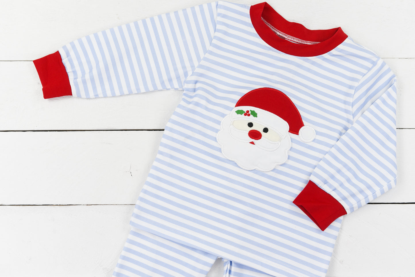 Blue Stripe Santa Lounge Set