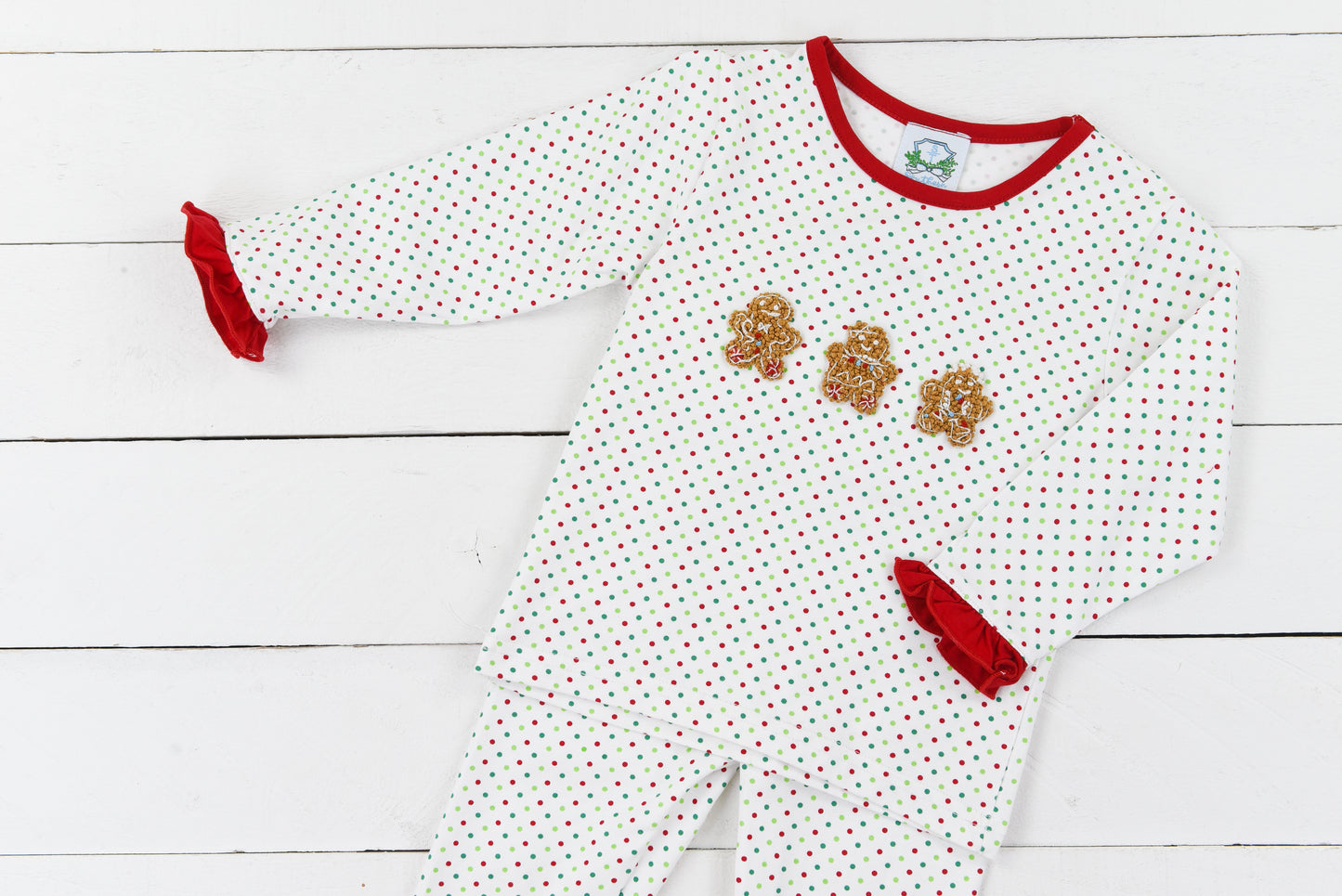 Gingerbread Wishes Girl Lounge Set