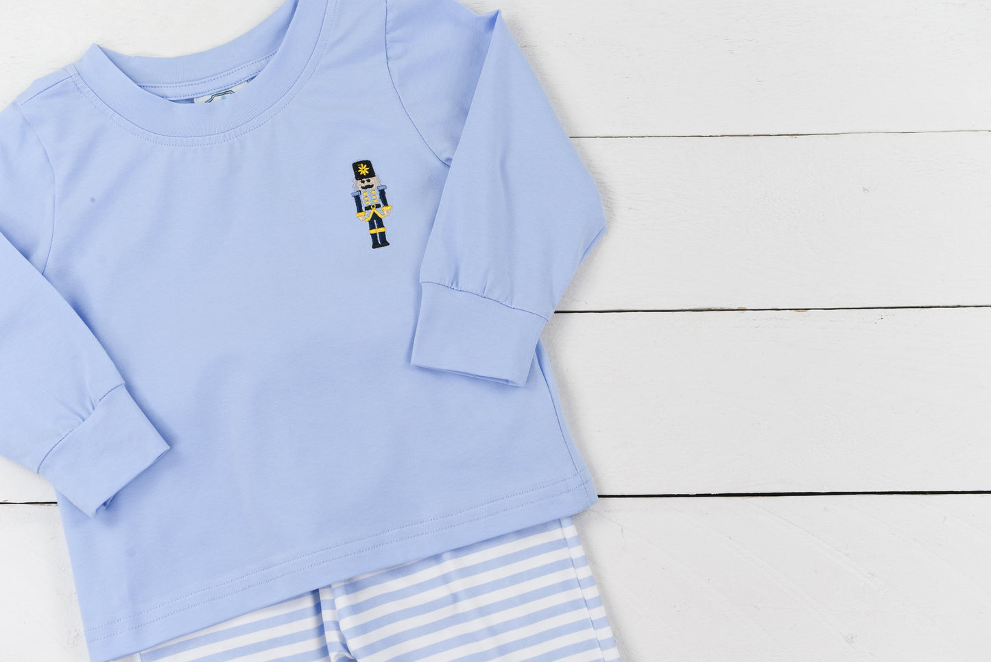 Blue Nutcracker Boy Jogger Set