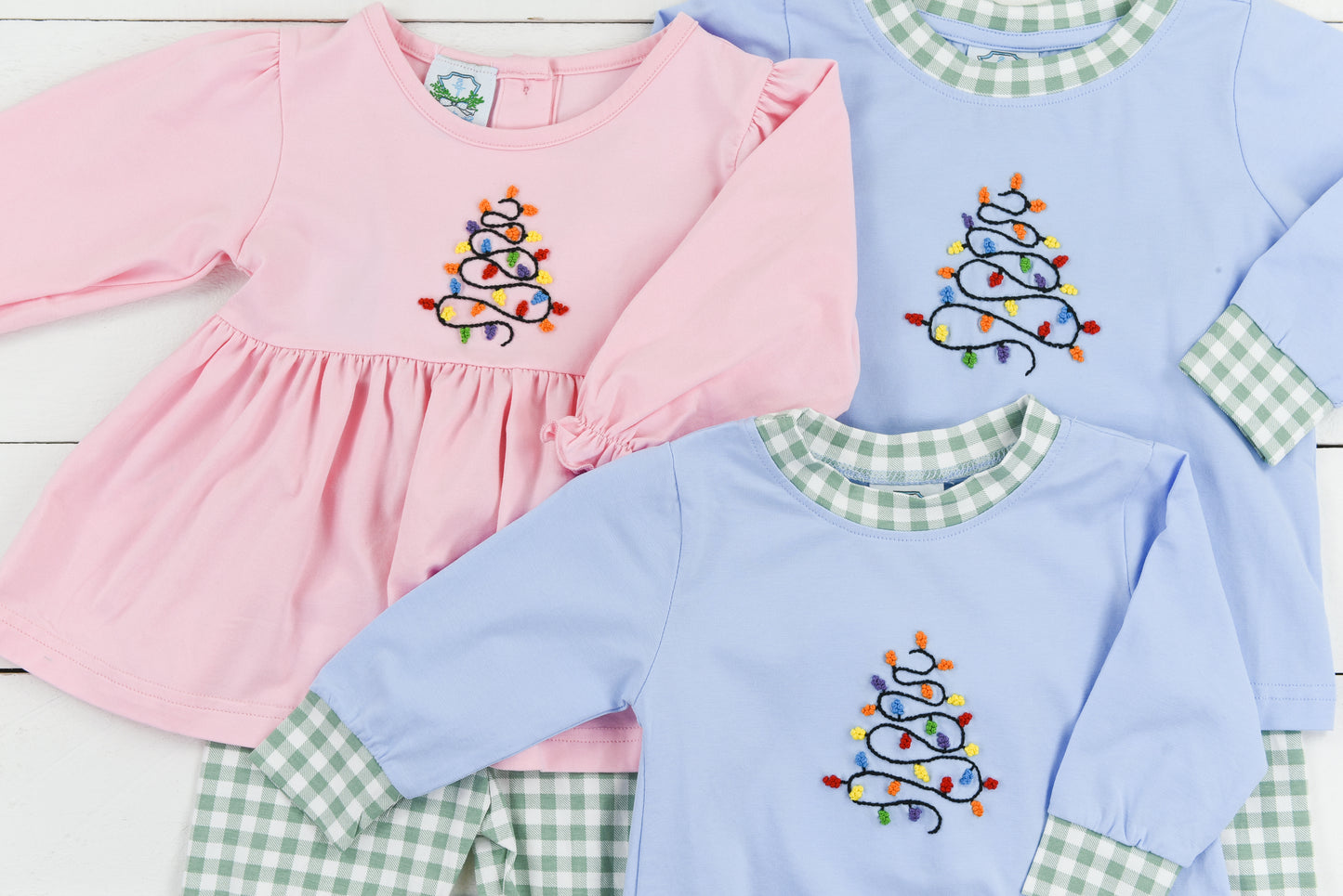 French Knot Lights Boy Bubble