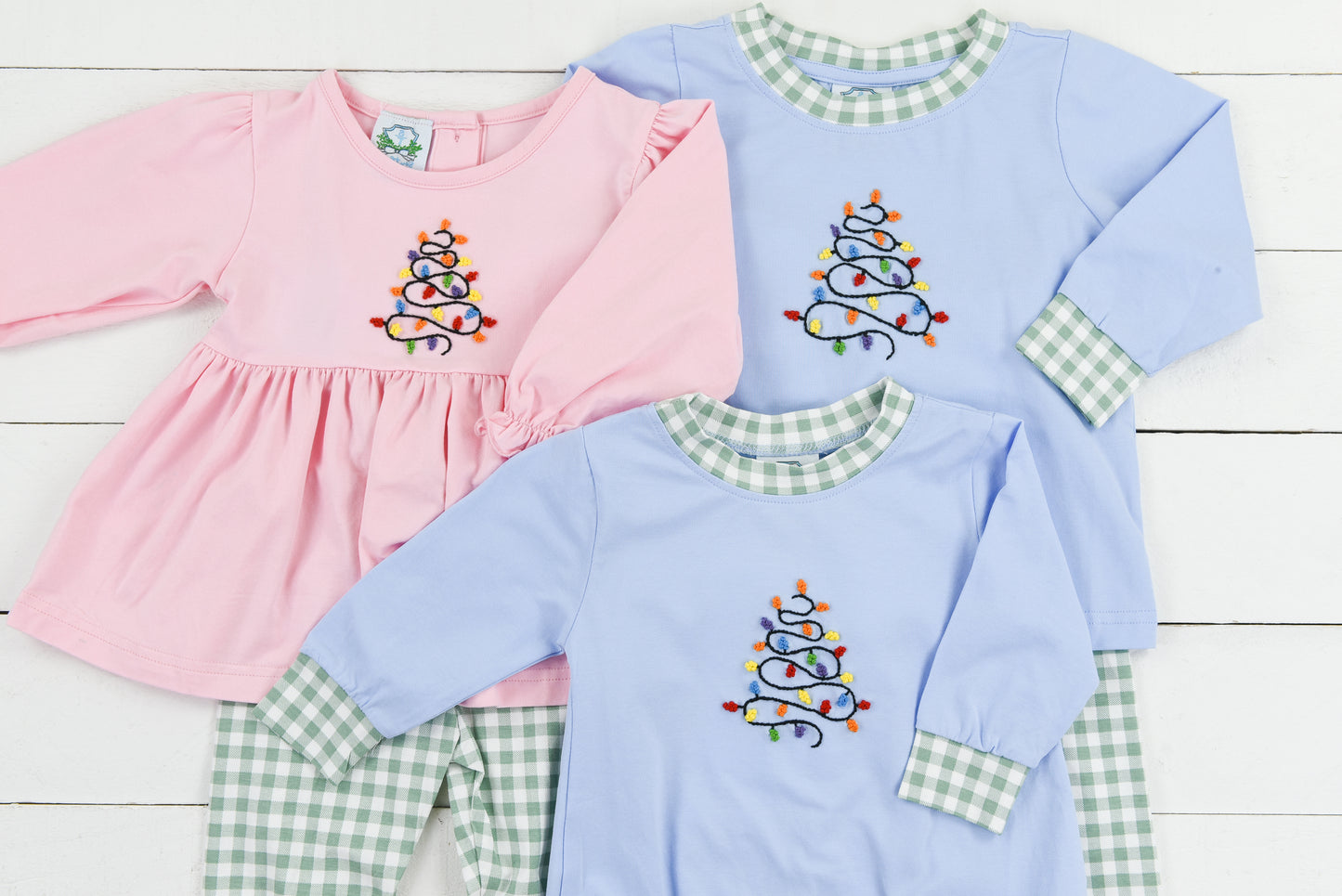 French Knot Lights Boy Pant Set