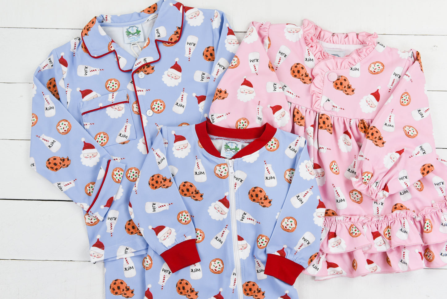 Milk and Cookies Blue Pajama Pants