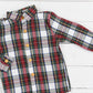 Christmas Eve Plaid Button Down Shirt