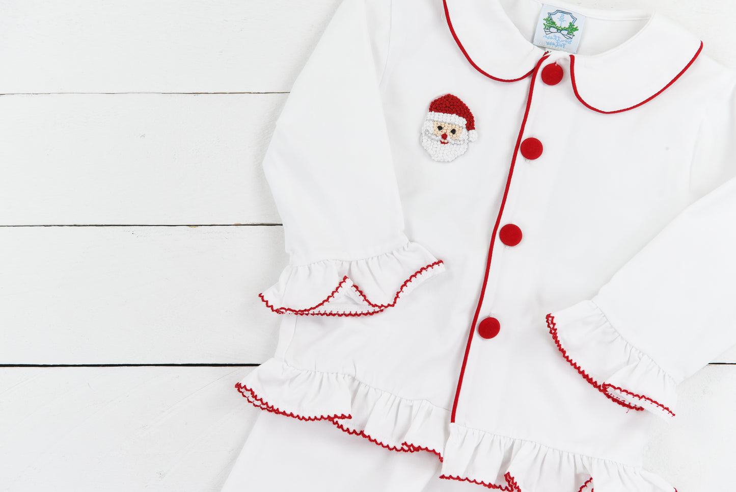 White Saint Nick Girl Lounge Set