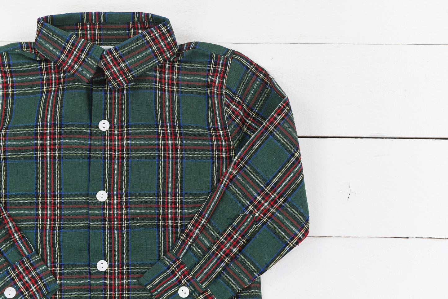 Holly Tartan Button Down Shirt