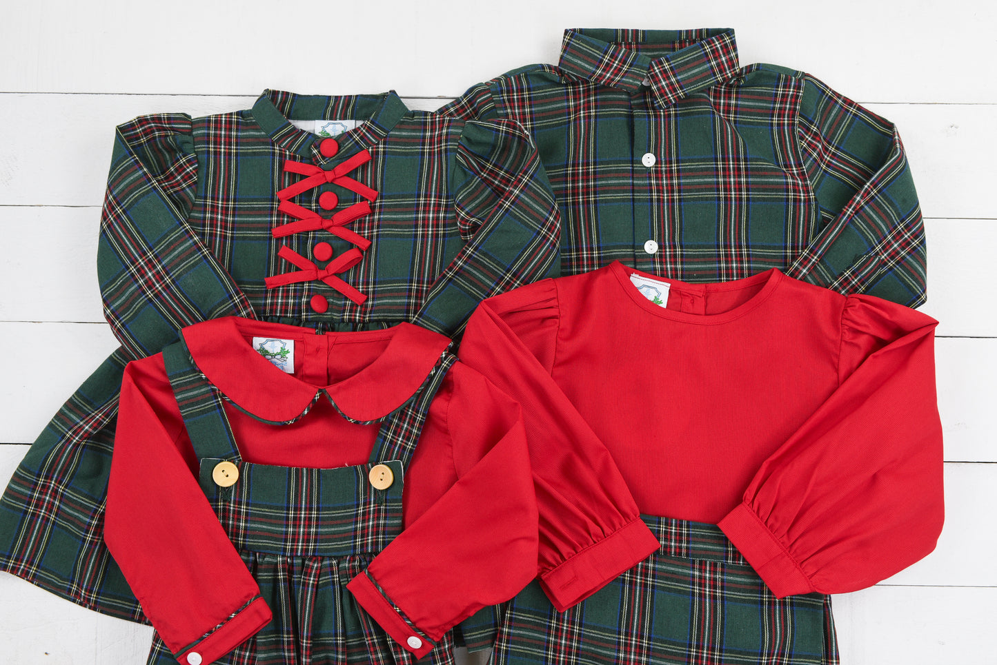 Holly Tartan Skirt Set
