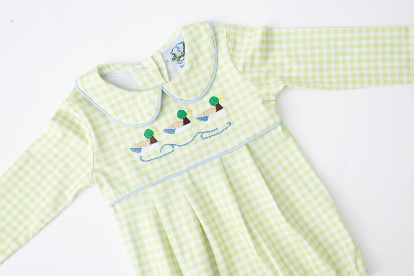 Mallard Embroidered Boys Bubble
