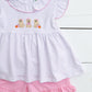 Pumpkin Pups Girl Short Set