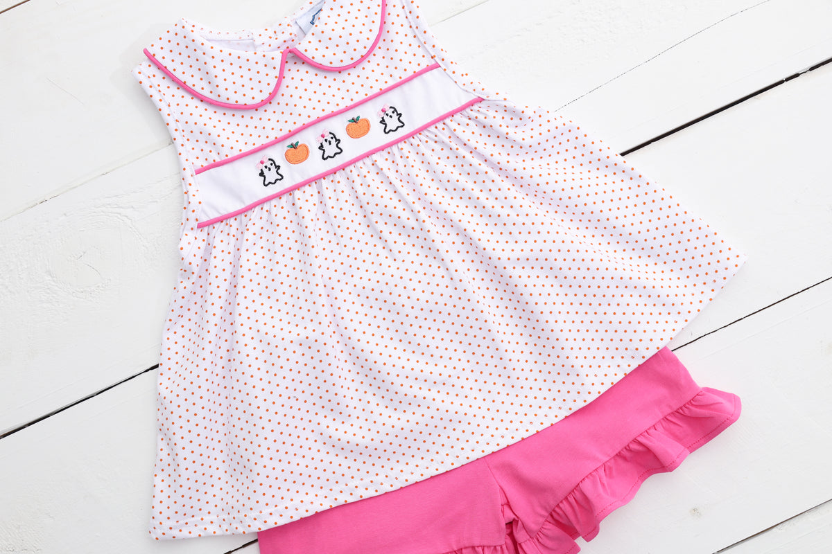 Spooky Girl Short Set