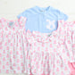 Watercolor Ghost Pink Bloomer Set