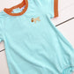 Boys Fall Mint Stripe Bubble