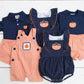Autumn Applique girls  Dress