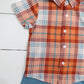 Fall Plaid Polo Boys Short Set