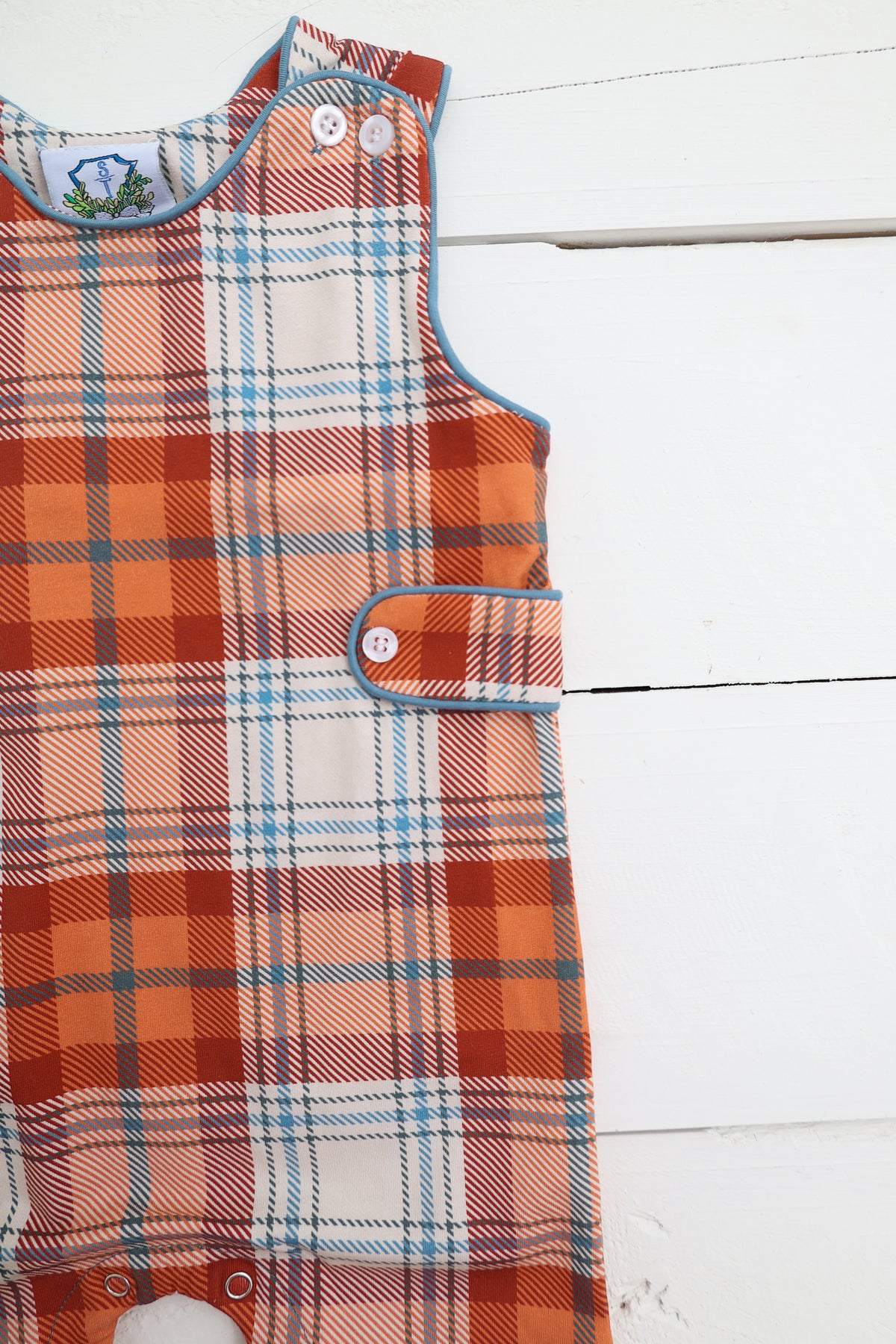 Fall Plaid  Boys Jon Jon