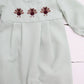 Turkey Day Boy Long Romper